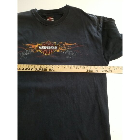 Vintage 06 Harley Davidson T Shirt Mens Size L Zooks 25th Anv Des Moines Iowa - Picture 9 of 11
